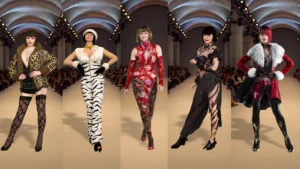 Anna Williams Fashion Show Tekken 1 to Tekken 8